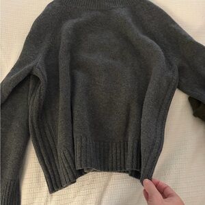 Nili Lotan Charcoal Turtleneck Sweater